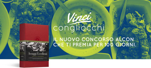 Vinci - CONGLIOCCHI - Il nuovo concorso Alcon che premia per 100 giorni.